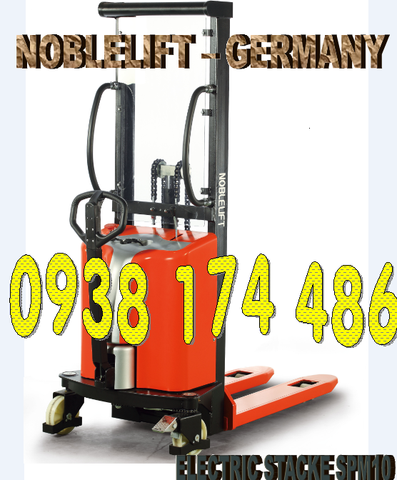 Xe nâng bán tự động 2 tấn/2000kg cao 2000MM/ 2M NOBLELIFT GERMANY